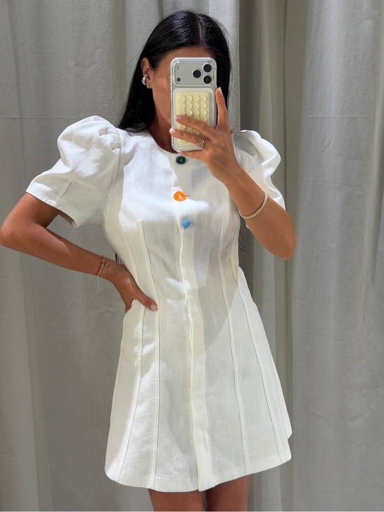 Zara Dresses & Skirts - ZARA BALLOON SLEEVE SHORT DRESS